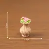 Serie de Muebles Miniatura de Mimbre para Armario para Paisajes en Miniatura, Accesorios de Decoración DIY para Casas de Muñecas, Adornos de Escritorio Mini