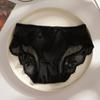 574 Verano Nuevo Calzones de Encaje Satinado para Mujer Delgados Entrepierna de Algodón Puro Emocional Sexy Cintura Baja Cómodo
