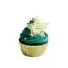 Decoración Creativa para Cupcakes Estilo Ins Transfronterizo Suministros para Fiestas Navideñas Marcado Láser Decoración para Pasteles