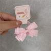 Cabeça de bebê Corda Doce Menina Bonito Elástico Infantil Borda de Madeira Rosa Claro Mini Arco Corda de Cabelo Corda de Cabelo