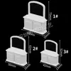 Armario para Casa de Muñecas 1::25 Modelos de Muebles Adornos Material para Maquetas de Mesa de Arena Modelo de Muebles para el Hogar Hecho a Mano DIY