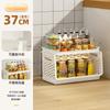 Estante de Almacenamiento Multifuncional Personalizado para Cocina Estante de Almacenamiento Multicapa para el Hogar Estante de Almacenamiento para Snacks, Frutas y Verduras Carrito Desmontable