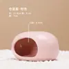 Fuga de hamster ninho casa de pedra cerâmica tapete de seda dourada porquinho da índia suprimentos porquinho da índia anão verão iglu dormir gelo seleção