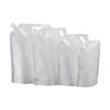 Bolsa de boquilla de succión blanca leche en stock bebida jugo alimento bolsa de embalaje líquido bolsa de embalaje líquido engrosada bolsa de té con leche al por mayor