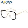 Gafas de sol marrones de montura negra para hombre, sensación de alta gama, rufián guapo, pueden combinar con gafas de miopía de montura grande, cara grande, cara pequeña, gafas de sol protectoras solares