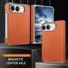 Funda para Teléfono Plegable Duo de Apple Color Sólido Carga Magnética Integrada Resistente a Caídas Funda Protectora iPhoneduo