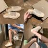 Zapatos de Satén de Seda para Mujer 2026 Boca Baja Casual Planos Tacón Bajo Transpirables Versátiles para Viajar Suela Gruesa Puntera Cerrada Mocasines