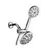 Juego de Ducha para Baño Europeo y Americano al por Mayor Amazon 8+1 Funciones Cabezal de Ducha de Mano Booster Ducha Superior de 8 Funciones
