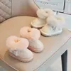 Botas de Nieve para Bebé Niña con Forro Polar, Felpa, Lentejuelas, Botas de Princesa, Nuevo Estilo Otoño/Invierno, Zapatos de Algodón para Niños Pequeños, Zapatos Caminadores para Bebés y Niños Pequeños