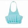 Cesta Colgante de Almacenamiento para Fregadero Ajustable Creativa Estante de Cocina Bolsa Colgante para Esponja de Grifo con Drenaje
