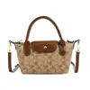 Bolso de mujer para comercio exterior transfronterizo 2026 nuevo modelo vintage estampado europeo y americano bolso de hombro bolso cruzado tipo albóndiga