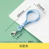 Accesorios para joyería DIY llavero de muñeca materiales hechos a mano colgante plástico acrílico cierre de langosta gancho de langosta para colgar