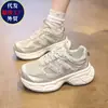 Malla Transpirable Delgados Elegantes Zapatos de Papá Mujer 2026 Primavera Verano Nuevos Suela Gruesa Antideslizantes Deportivos Casuales Zapatos Blancos