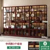 Nuevo estante de exhibición estilo chino, gabinete multi-tesoro no de madera maciza, estantería divisoria para sala de té, vitrina de té para sala de estar, estante de almacenamiento de gabinete de té