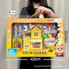 Casa de Juego de Cocina Artificial Grande para Niños Juguete Pequeño Electrodoméstico Caja de Regalo Set Juguete para Niña Puntos de Institución Regalo