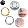 Gabe Joyería de Piercing de Aleación de Titanio G23 Transfronteriza Europea y Americana Anillo de Nariz Personalizado de Astas de Ciervo Aro de Nariz para Uso Transfronterizo de Comercio Exterior