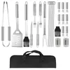 Nuevo Set Popular de Parrilla de Amazon Set de Herramientas para Barbacoa Set de Parrilla para Exteriores Cuchillo para Set de Parrilla