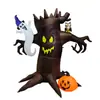 Modelo Inflable de Halloween, Adorno Inflable de Árbol Aterrador, Accesorios para Fiestas al Aire Libre, Modelo de Decoración Inflable para Patio