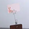 Venda Direta de Fábrica Publicidade Clipe de Duas Cabeças Clipe de Cartão de Refeição Clipe de Assento Clipe de Mensagem para Celular Clipe de Foto Clipe de Anotação de Metal