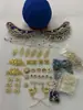 Seis Dragones Tres Fénix Corona Paquete de Materiales Accesorios DIY Corona Ceremonial Hanfu