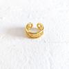 Anillo Arco del Triunfo para Mujer Estilo Ins Europeo y Americano Frío Anillo Abierto Anillo Sencillo para Dedo Anillo con Diseño Retro