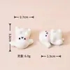 Capa de Chuva Fofa de Animal de Estimação Desenho Animado Cachorrinho Boneca Fofa Miniatura Casa de Boneca Acessórios de Decoração DIY Pequenos Enfeites de Mesa