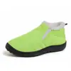 Novas Botas de Algodão Quentes de Tamanho Grande para o Inverno com Forro de Lã, Botas de Neve Espessadas Estilo Velho Pequim, Sapatos Casuais Quentes