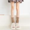 Calcetines de mujer de punto blancos hasta la mitad de la pantorrilla, estilo milenario, Y2G, largos hasta la rodilla, venta al por mayor de fábrica