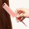 Peine de plástico Wan Mei para peinar el cabello, peine de peluquería, peine de cola puntiaguda, peine de dientes finos, herramientas de peluquería
