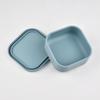 Lonchera de Silicona para Trabajadores de Oficina Lonchera con Calentamiento Especial para Microondas Lonchera de Silicona de Grado Alimenticio Caja Cuadrada de Conservación