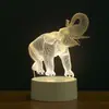 Luz de Noche 3D Transfronteriza Lámpara de Mesita de Noche USB Adornos Lámpara LED de Ahorro de Energía Logo Aniversario Corporativo Regalo Conmemorativo de Graduación
