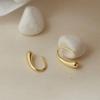 Aretes Coreanos ins Diseño Nicho Minimalista Gota de Agua para Mujer Básicos para Ir al Trabajo Gancho para la Oreja Aretes Avanzados Estilo Frío