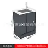 Mostrador de Caja de Supermercado Meiyijia Personalizado Combinación de Gabinete para Tabaco y Alcohol Estante de Exhibición Mostrador de Caja Todo Acero Mármol para Tienda de Conveniencia
