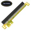 Tarjeta adaptadora versión mejorada PCI-E 4X a 16X tarjeta adaptadora pci-e16x a 8X tarjeta adaptadora PCI-E