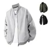 Chaqueta de Hombre Primavera y Otoño Casual Holgada Chaqueta de Béisbol Moderna Versátil Chaqueta de Otoño e Invierno para Hombre Conjunto de Otoño para Hombre