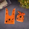 Bolsa de regalo de orejas de conejo para Halloween al por mayor transfronteriza bolsa de plástico Bolsa de calabaza Bestia Nocturna bolsa de dulces bolsa de regalo en stock