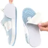 Parche Antidesgaste para Suela de Eva de 10*27cm para Zapatos Deportivos, Patrón Ondulado, Parche Silencioso Antideslizante para la Parte Delantera del Zapato, Gratis