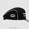 2026 Nuevo Estilo Boina Rayada Gorro de Bebé Boina de Otoño para Niños y Niñas, Gorra Infantil, Gorra Versátil de Visera