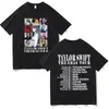 Ropa de mujer de manga corta de comercio exterior estilo Taylor Swift transfronteriza Europa y Estados Unidos algodón transfronterizo Camiseta Taylor camiseta para mujer molde
