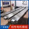 Mesa deslizante lineal con accionamiento por correa síncrona NBS210 con cubierta de acero inoxidable de alta precisión y gran carga Módulo Lineal