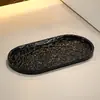 Prateleira de Armazenamento para Bandeja de Banheiro Quarto de Hóspedes Modelo de Banheiro Banheiro Balcão de Hotel Rack de Armazenamento para Cosméticos Suprimentos para Lavar as Mãos e Escovar os Dentes