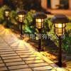 Luces Solares de Césped para Suelo Transfronterizas Personalizadas para Patio Exterior Luces de Tungsteno Iluminación Decorativa para Jardín Ambiente Luces de Paisaje