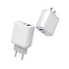 Cabezal de cargador de doble puerto adecuado para 17 teléfonos móviles Apple Tipo C Múltiples puertos Carga rápida PD Enchufe cargador 16Promax