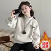 Suéter Pullover para Niñas 2026 Nuevo Otoño/Invierno Moda Tejido para Niñas Mayores, Engrosado