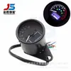 Motocicleta retro modificado instrumento mecânico odômetro LCD multifuncional conjunto medidor de óleo CG Tianjun Universal