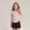 Pudding Haru Camisa Infantil Verão 2025 Novas Letras Estampadas para Meninas Camiseta Feminina Treasure Casual Manga Curta