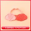 Molde para Galletas Serie de Bodas Corazón Molde 3D de Dibujos Animados Marco de Fotos Novio y Novia Impresión Simulada