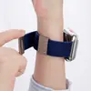 Adequado para Pulseira de Relógio Apple 10 iWatch Fivela de Parafuso Pulseira de Nylon Trançado Magnética Applewatch S9Se