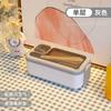 Fiambrera Aislada para Microondas Venta al por Mayor Fiambrera Estilo Bento Japonés con Recipiente para Salsa Ensaladera Doble Capa