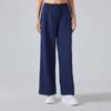 Pantalones deportivos de otoño e invierno para ocio, holgados, con cintura elástica y cordón, con pierna ancha y bolsillos laterales dobles, de escamas de pescado, DAW134